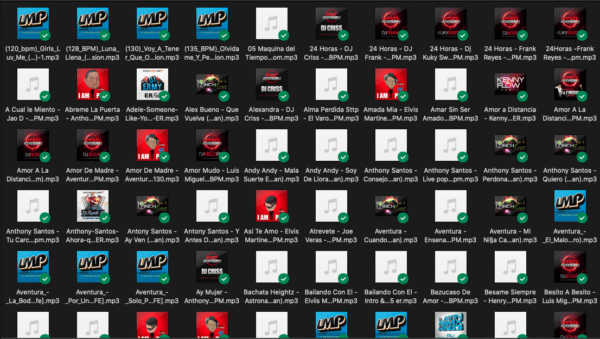 COLLECCION VOL.1 BACHATA ESSENTIALS 90'S 2K'S - 320 TRACKS - Imagen 3