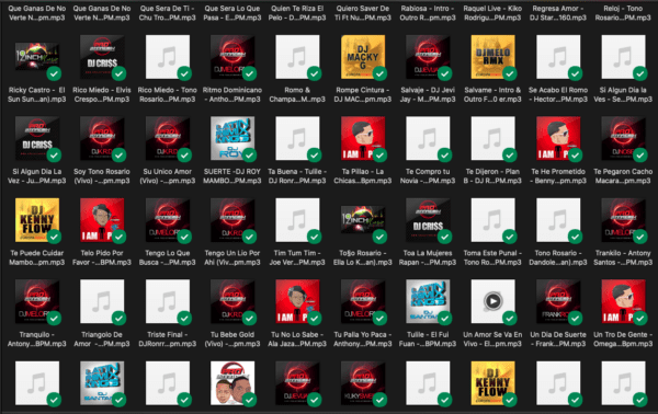 COLLECCION VOL.1 MERENGUE  ESSENTIALS 90'S,2K'S - 309 TRACKS - Imagen 3