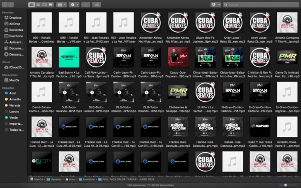 FULL PACK SALSA TRACKS - JUNIO 2025 - Imagen 2