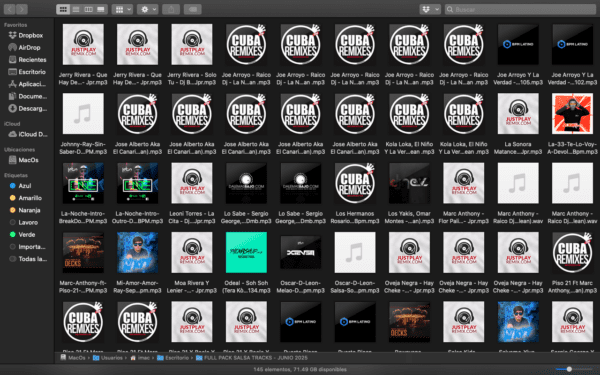FULL PACK SALSA TRACKS - JUNIO 2025 - Imagen 3