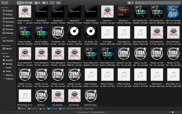 FULL PACK SALSA TRACKS - JUNIO 2025 - Imagen 4