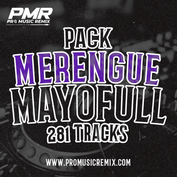 FULL PACK MERENGUE MAYO 2025 -  185 TRACKS