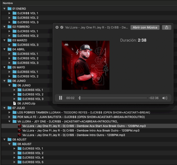 PACK DJCRI$$ ENERO - AGOSTO 2025 - 5.93 GB -402 TRACKS - Imagen 2